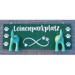 Leinenparkplatz  grün
