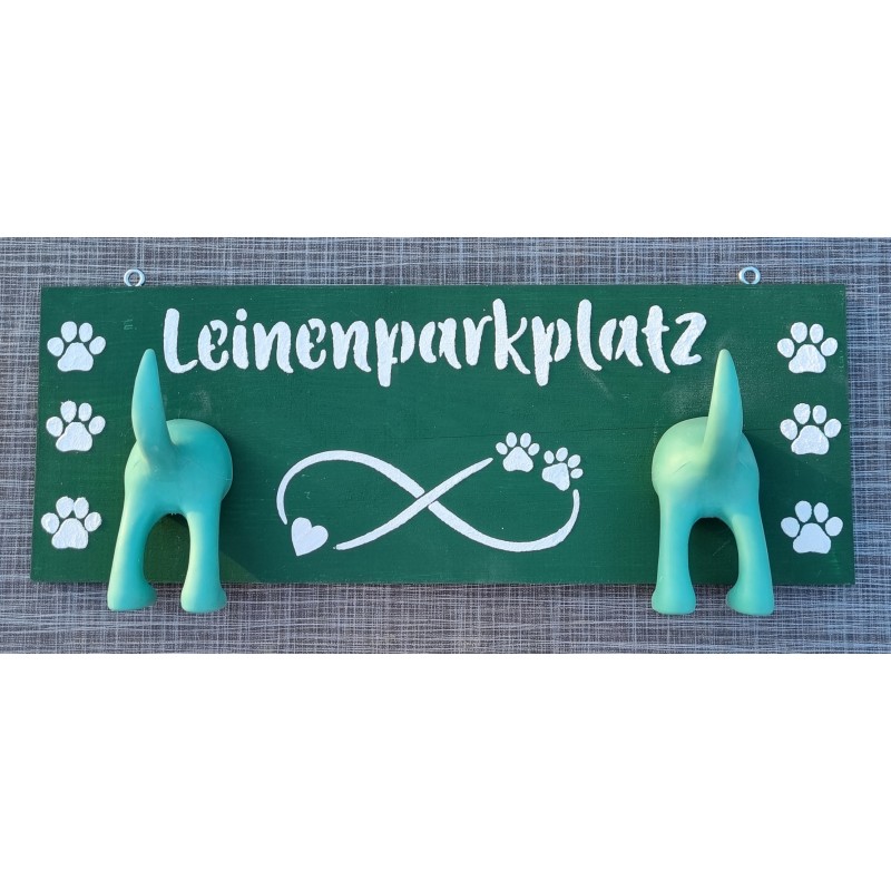 Leinenparkplatz  grün