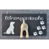 Leinengarderobe  schwarz