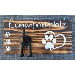 Leinenparkplatz  geflammt