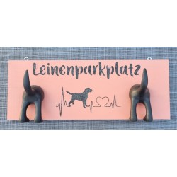 Leinenparkplatz terracotta