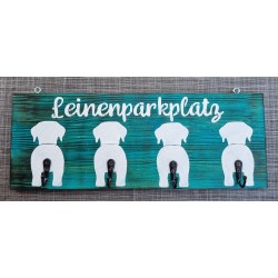 Leinenparkplatz türkis
