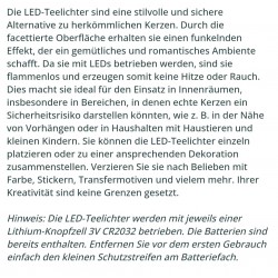Led Teelicht