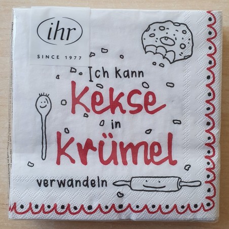 Servietten Kekse