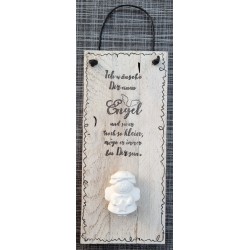 Mini Schild  " Ich wünsche Dir...."