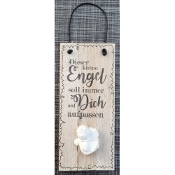 Mini Schild  " Dieser kleine Engel...."