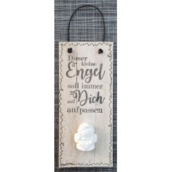Mini Schild  " Dieser kleine Engel...."