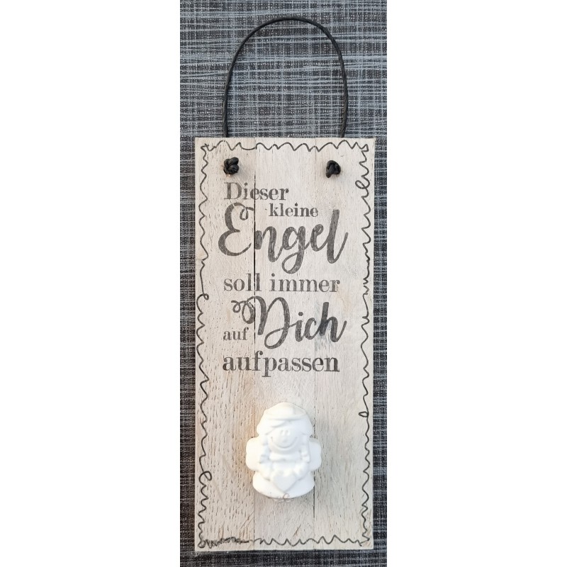 Mini Schild  " Dieser kleine Engel...."