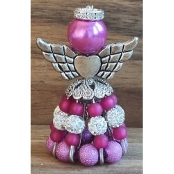 Sicherheitsnadel Engel pink
