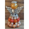 Sicherheitsnadel Engel orange/lachs
