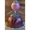 Engel aus Vertuo Kaffeekapseln rosa/altrosa