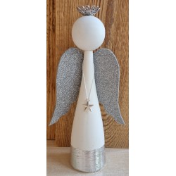 Raysin Engel weiss/silber