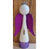 Raysin Engel weiss/violette