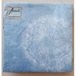 Servietten Pusteblume blau