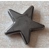 Kunststoff Stern mit Loch anthrazit