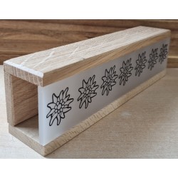 Led Lichterbalken "Edelweiss" Eiche