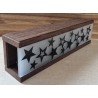 Led Lichterbalken "Sterne" Wengeholz