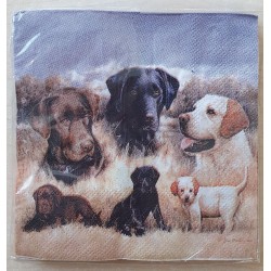 Servietten Labrador