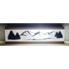 Led Lichterbalken "Berge/Wald" Eiche