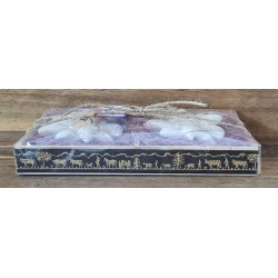 Edelweiss Set " Vo Härze " lila