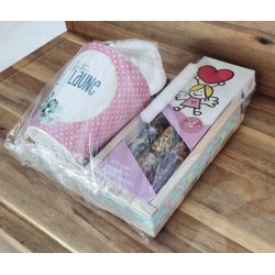 Tee Set " Gute Laune " Band mint