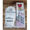 Tee Set " Lieblings Mama " Band weiss