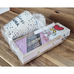 Tee Set " Lieblings Mama " Band weiss