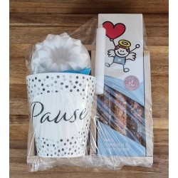 Tee Set " Pause " Band regenbogen
