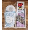 Tee Set " Mit Liebe gemacht" Band mint