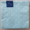 Serviette gepunktet mint