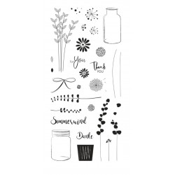 Clear Stamps  " Botanical "