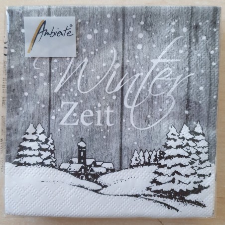 Servietten Winterzeit