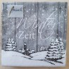 Servietten Winterzeit