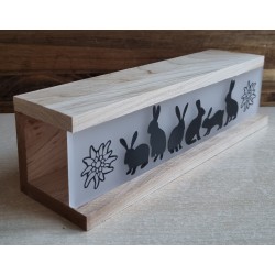Led Lichterbalken " Kaninchen/Edelweiss
