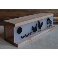 Led Lichterbalken " Hahn/Henne/Stall