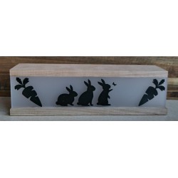 Led Lichterbalken " Kaninchen/Karotte "