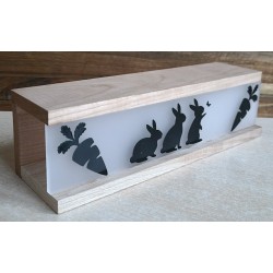Led Lichterbalken " Kaninchen/Karotte "