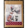 Karte " Schneemann/Fuchs