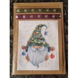 Karte  " Weihnachts-Wichtel "