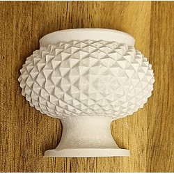 Beton Halbe Vase