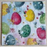 Serviette Bunte Eier