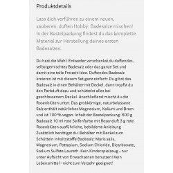 Badesalz Set " Rosenzauber "