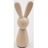 Holz Hase natur