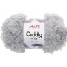 Garn Cuddly Twist hellgrau