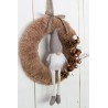 Garn Cuddly Twist rosa/bordeaux