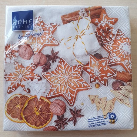 Servietten Weihnachts-Gewürze