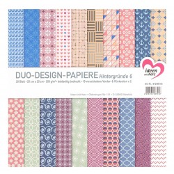 Duo Design Papier " Hintergründe 6 "