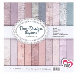 Duo Design Papier " Kondolen 1 "