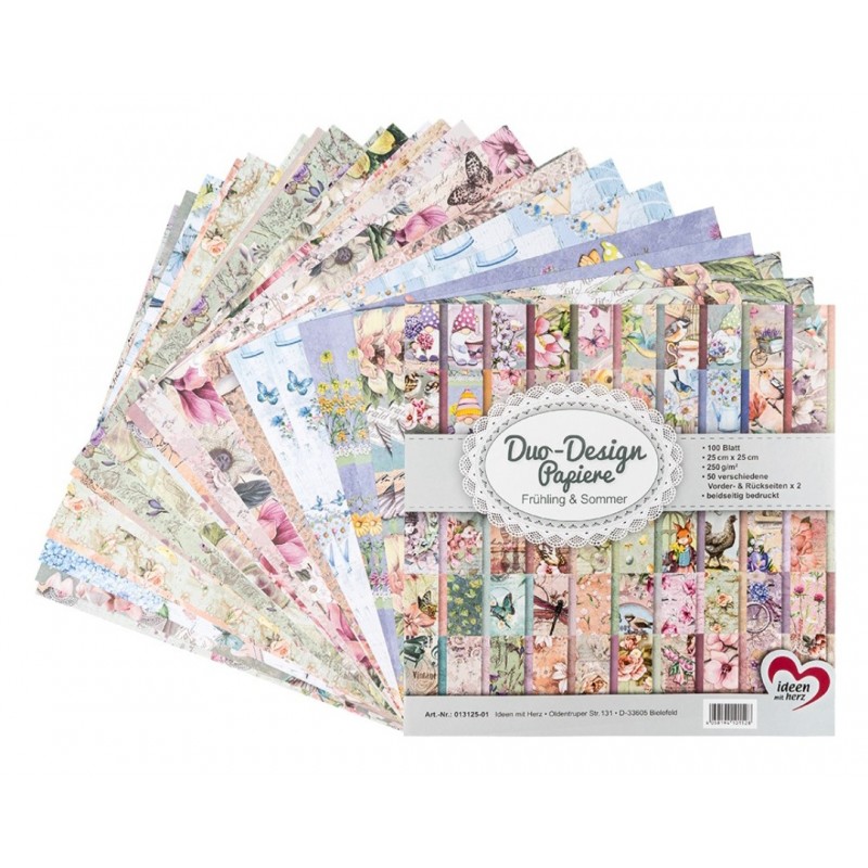 Duo Design Papier " Frühling & Sommer "