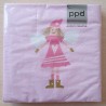 Servietten Engel Mädchen rosa